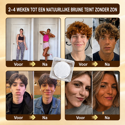 ⭐ 𝗡𝗮𝘁𝗿𝗮𝘃𝗼𝗿® Micronaald-bruiningspatch: Natuurlijke bronzen glow zonder UV & DHA