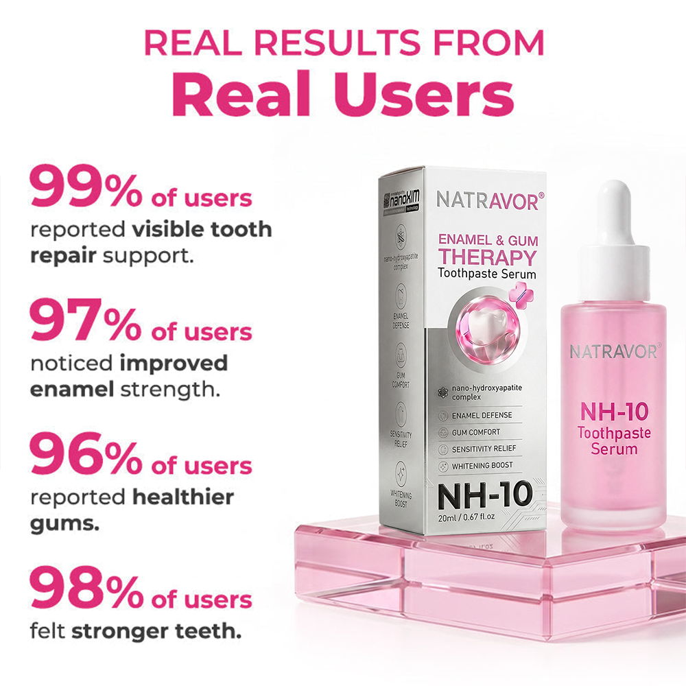 Natravor® Thismile NH-10 Tandpasta Serum voor Sterk Tandglazuur & Gezond Tandvlees – Geavanceerde Therapie