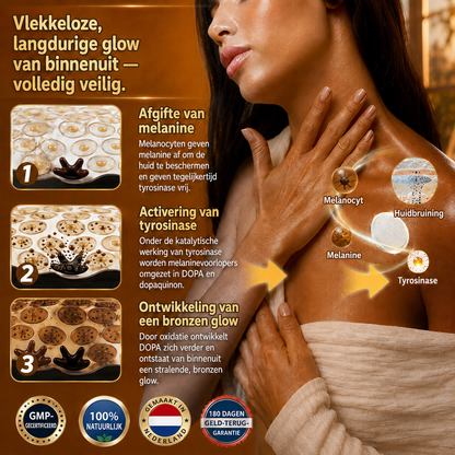 ⭐ 𝗡𝗮𝘁𝗿𝗮𝘃𝗼𝗿® Micronaald-bruiningspatch: Natuurlijke bronzen glow zonder UV & DHA