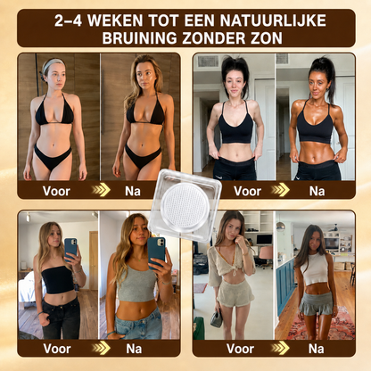 ⭐ 𝗡𝗮𝘁𝗿𝗮𝘃𝗼𝗿® Micronaald-bruiningspatch: Natuurlijke bronzen glow zonder UV & DHA