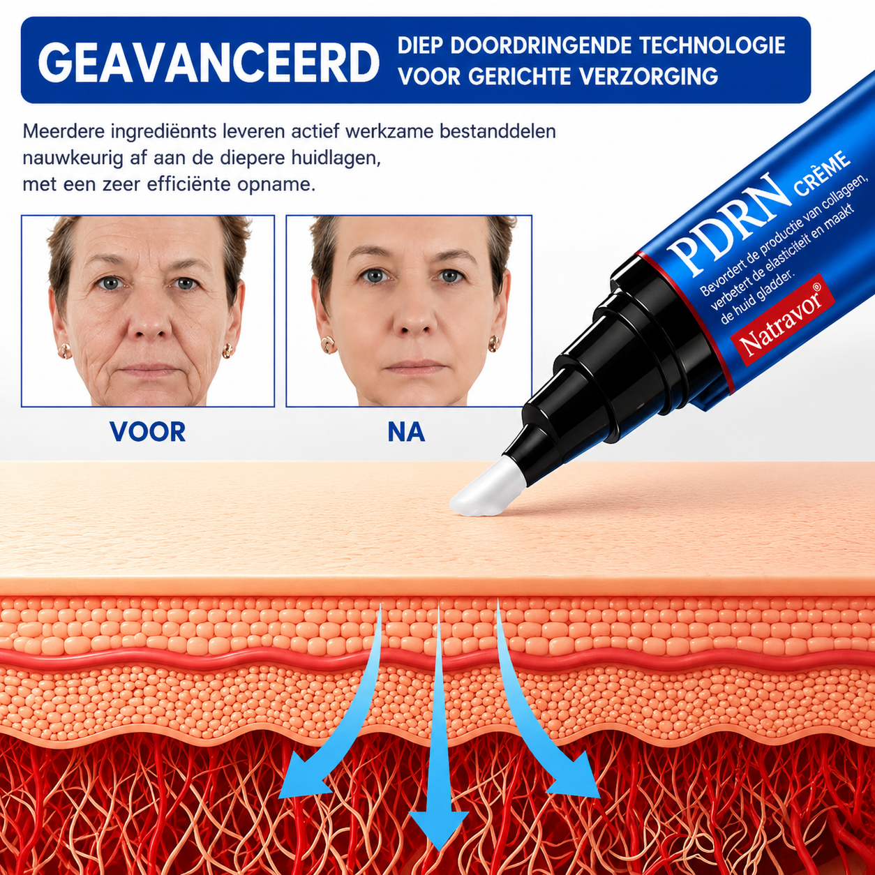 🪁💞𝐍𝐚𝐭𝐫𝐚𝐯𝐨𝐫® PDRN Anti-Rimpelverzorging – Liftende en Verstevigende Crème